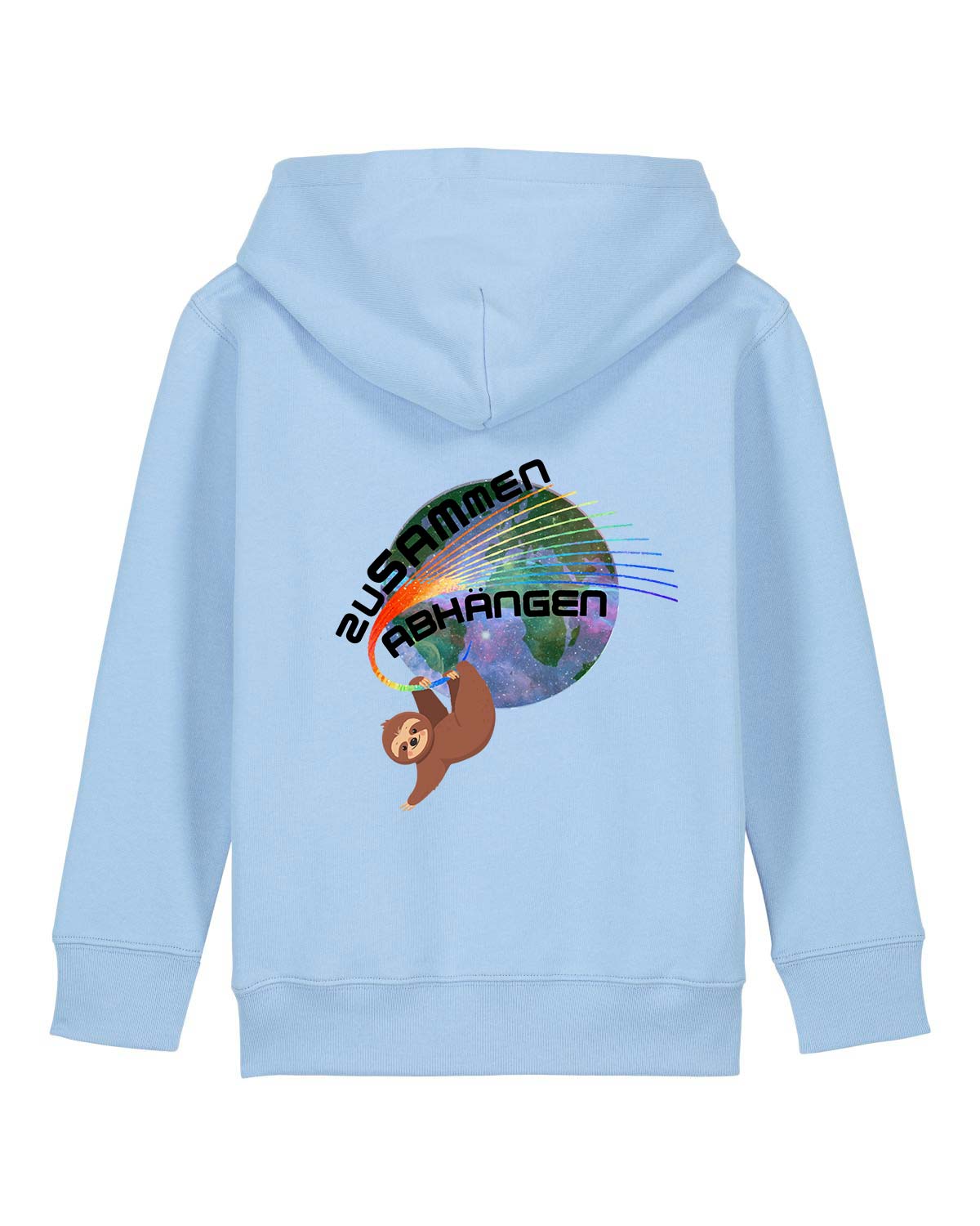 Kinder Hoodie Hellblau