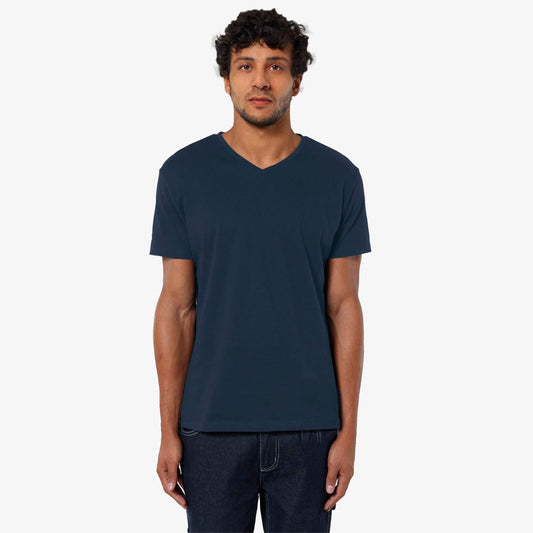 2er Pack Männer T-Shirt mit V-Ausschnitt | fair & nachhaltig