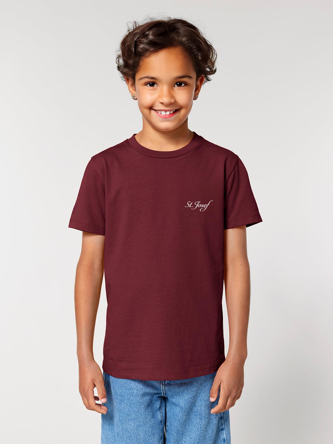 Kinder T-Shirt Burgundy | St. Josef Realschule