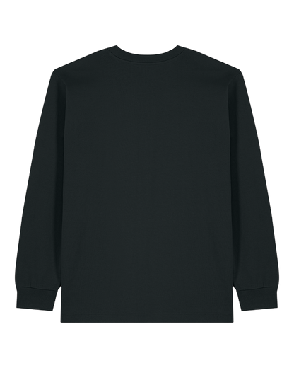 Schweres-YTWOO-Unisex-Langarmshirt-Eco-Fair-Organic-100-Bio-bauwolle-Nachhaltig-SCHWARZ-PACK-BACK