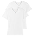2er Pack Männer T-Shirt mit V-Ausschnitt | fair & nachhaltig
