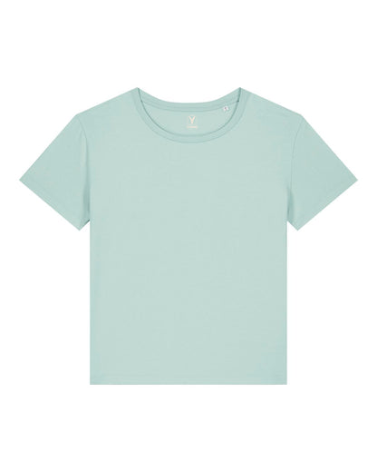 damen-iconic-t-shirt-bio-baumwolle-midlight-caribbeanblue-05