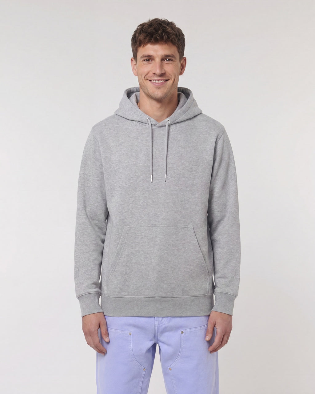 Mediumweight Hoodie Unisex - Heather Grey