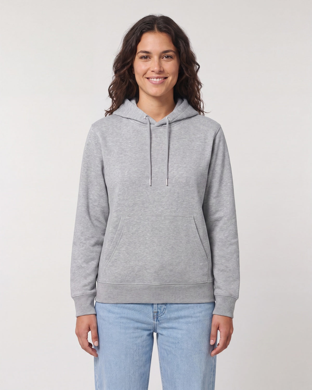 Mediumweight Hoodie Unisex - Heather Grey