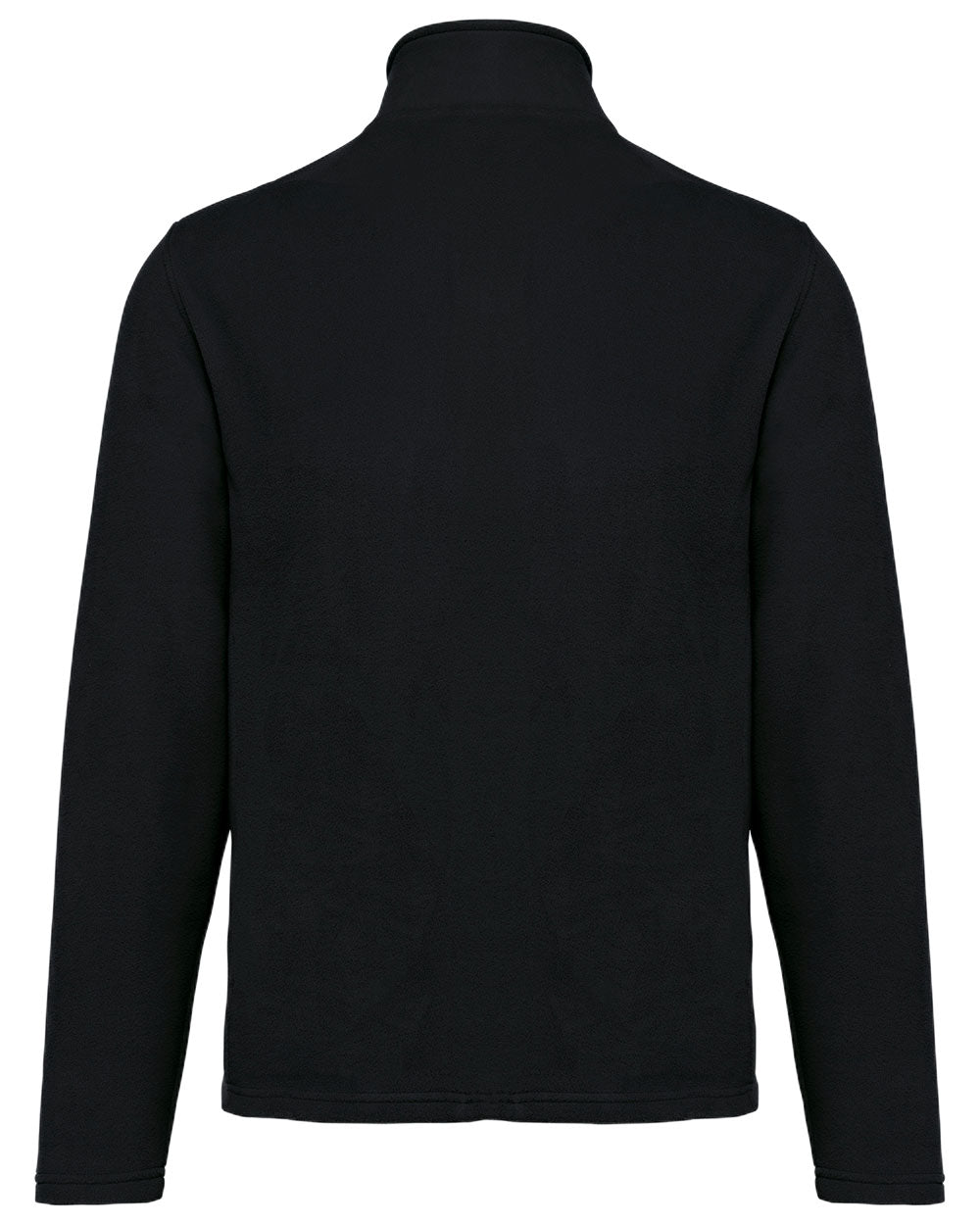 BLACK-SCHWARZ-BACKUnisex-Fleecejacke-Bodywarmer-Jacke-Winterjacke-Herbstjacke-UEbergangsjacke-Fleece-Recyceltes-Polyester-Nachhaltig-Recycelt-XS-bis-5XL