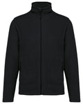 BLACK-SCHWARZ-FRONT-Unisex-Fleecejacke-Bodywarmer-Jacke-Winterjacke-Herbstjacke-UEbergangsjacke-Fleece-Recyceltes-Polyester-Nachhaltig-Recycelt-XS-bis-5XL