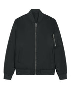 Bomber Jacke Unisex - Schwarz