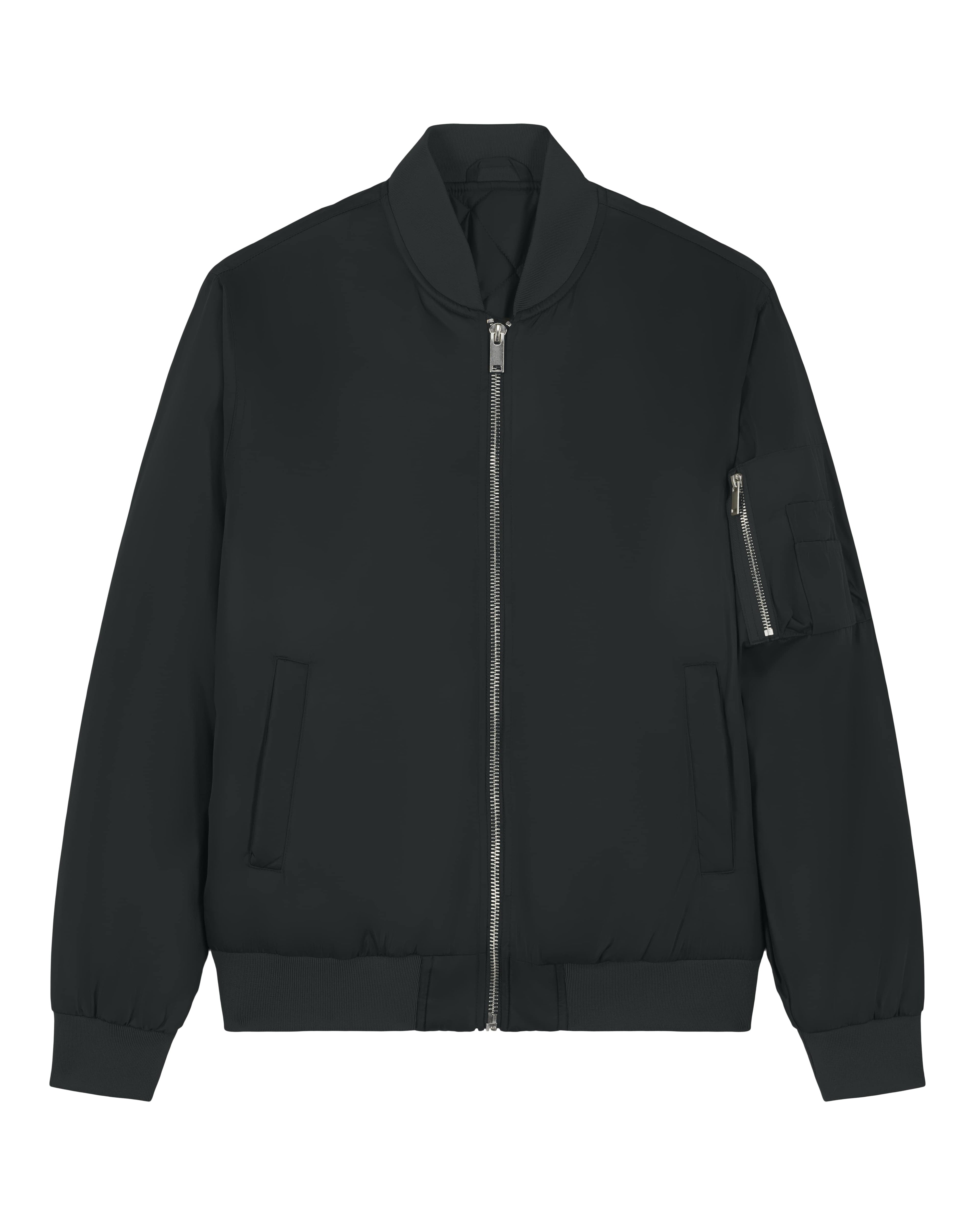 Bomber Jacke Unisex - Schwarz