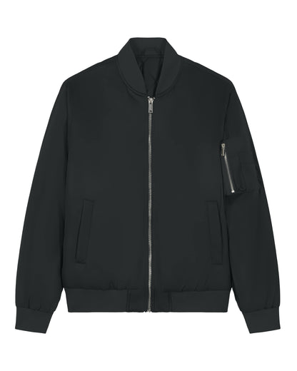 Bomber Jacke Unisex - Schwarz