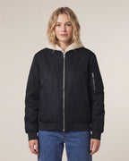Bomber Jacke Unisex - Schwarz