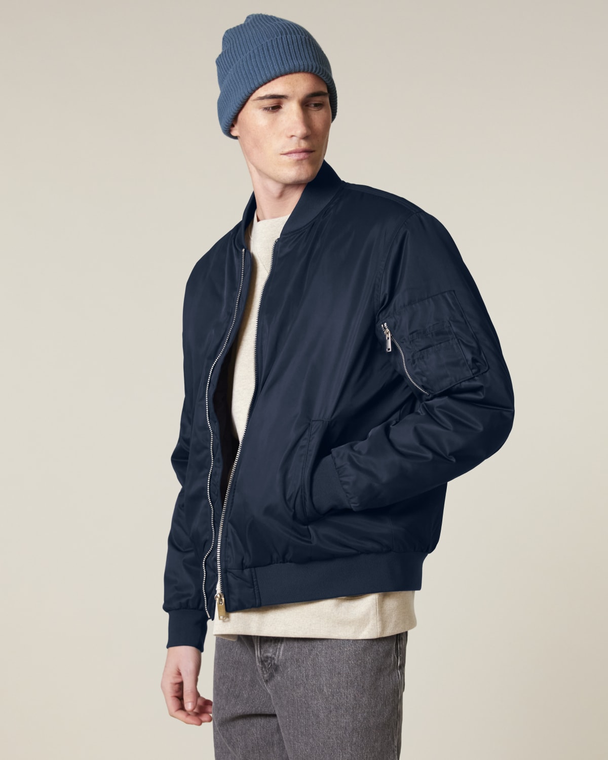 Bomber Jacke Unisex - Navy