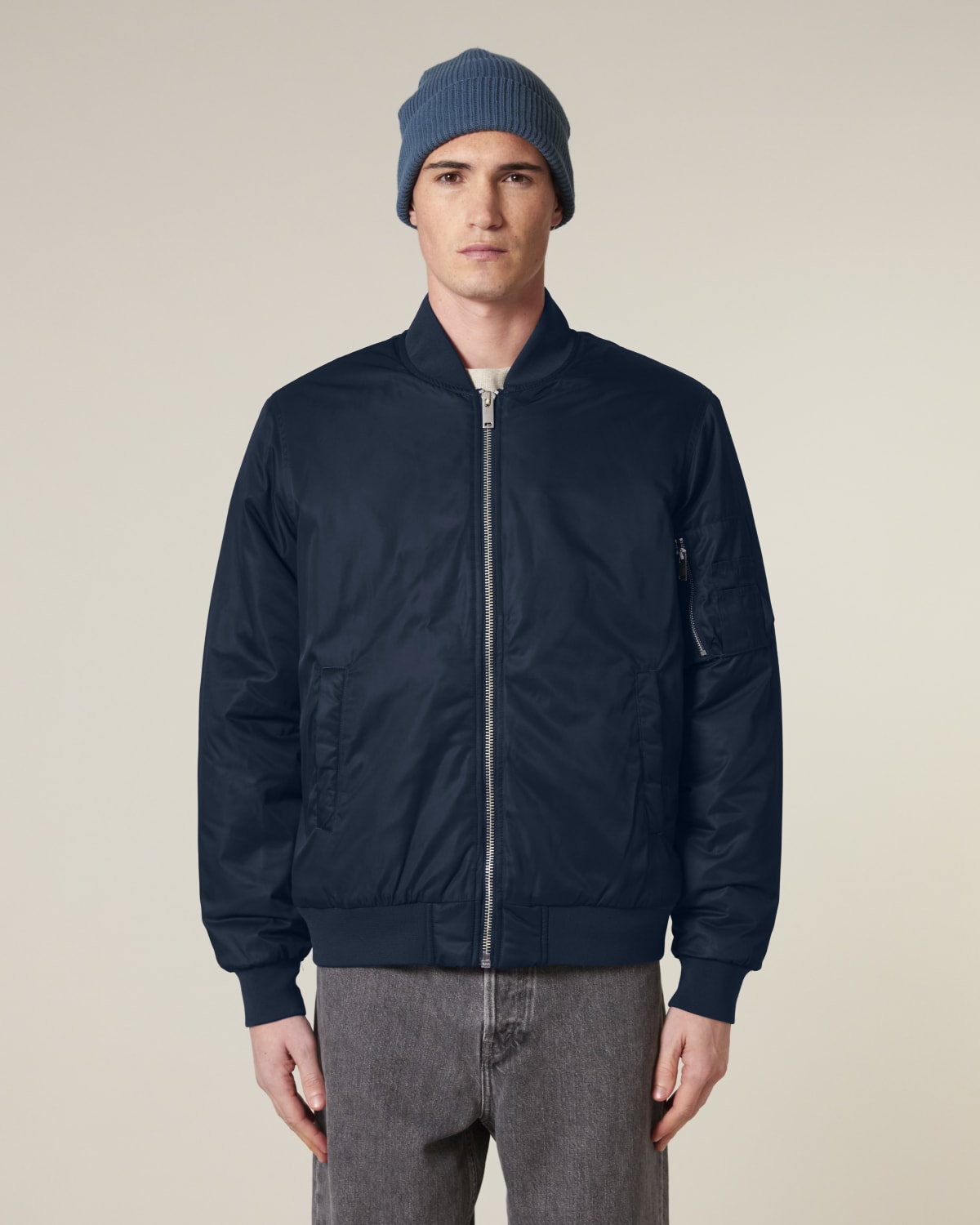 Bomber Jacke Unisex - Navy