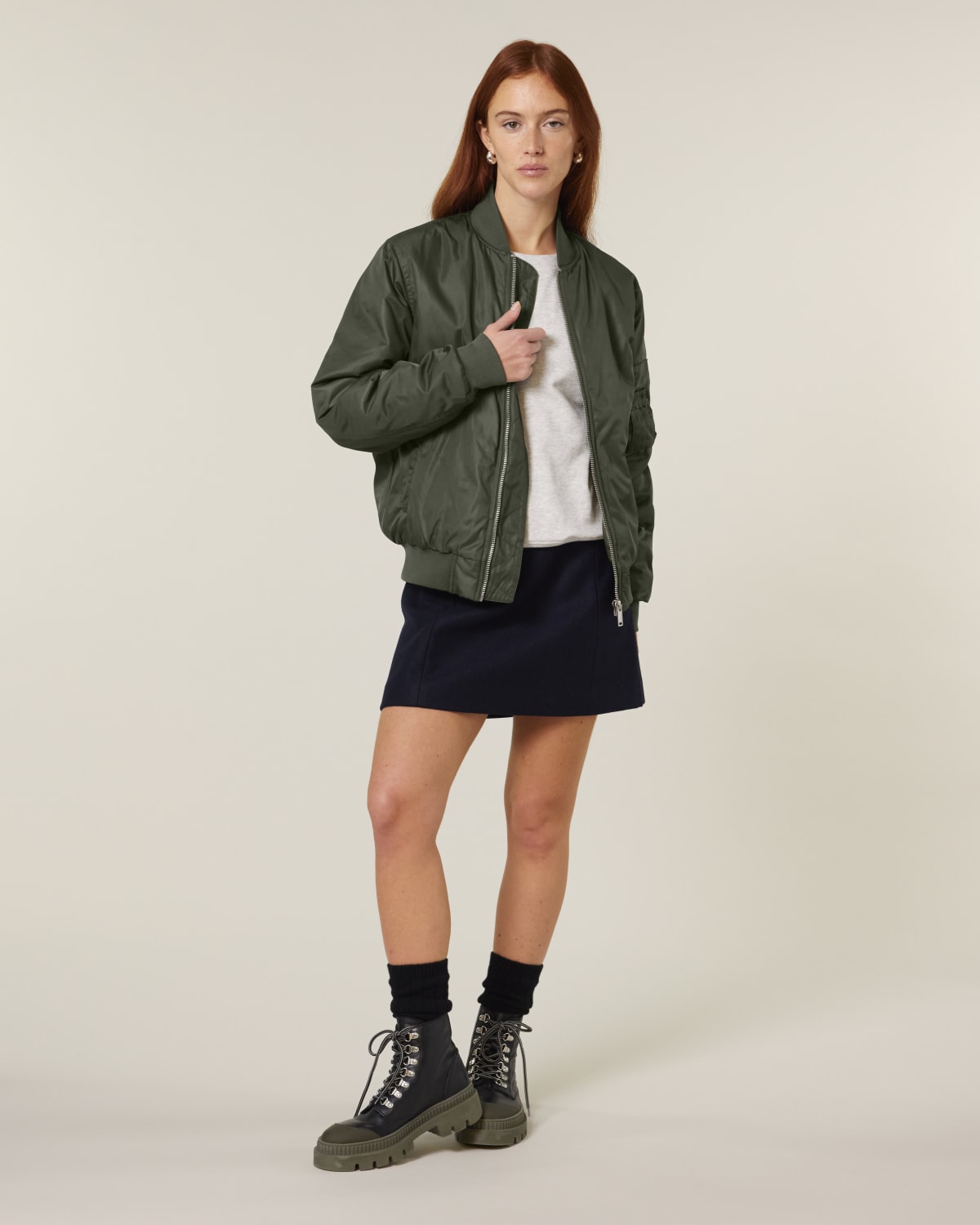 Bomber Jacke Unisex - Khaki