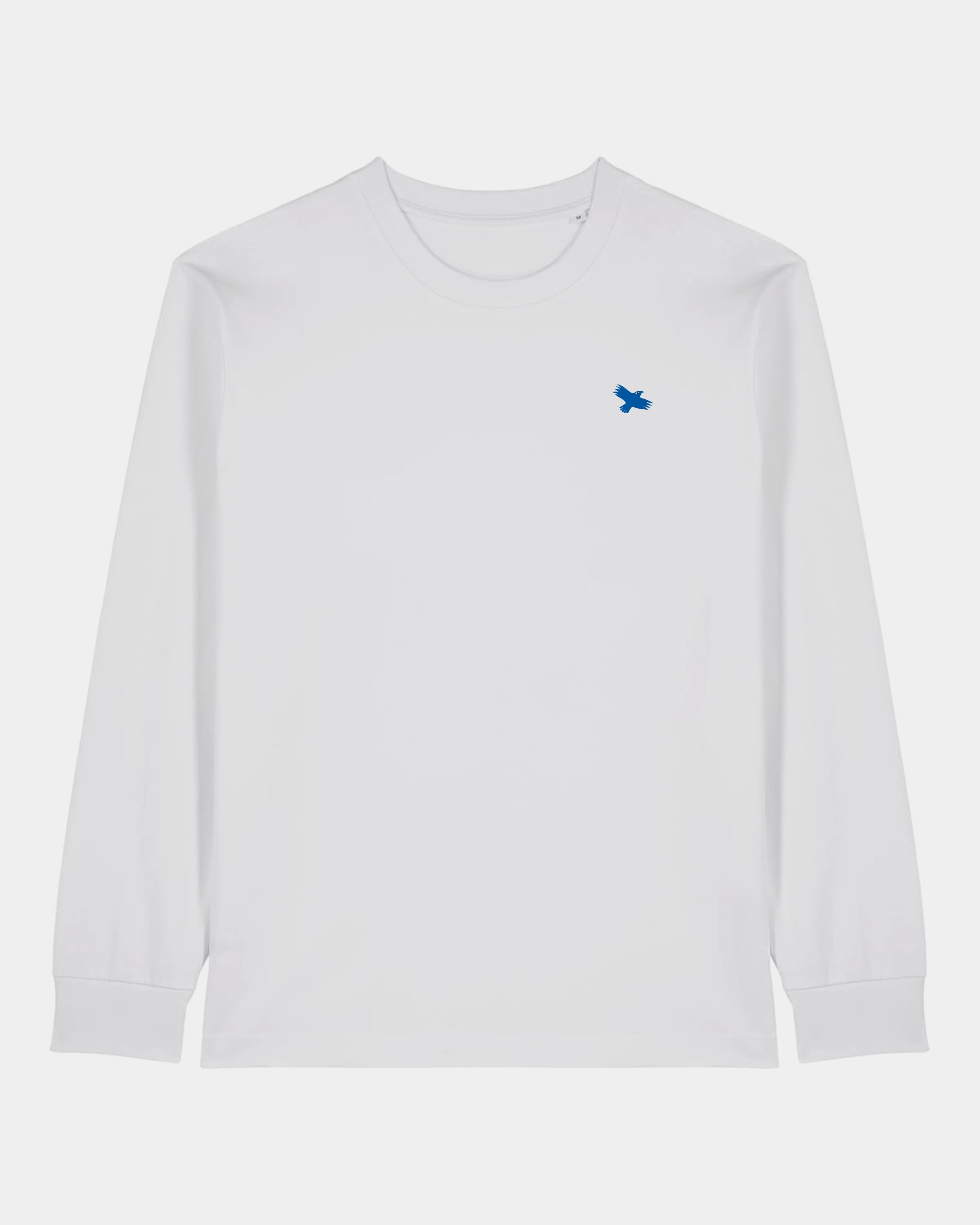 Heavy Langarmshirt Brauerei Königshof - vorne - Blau - Weiß