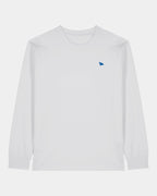 Heavy Langarmshirt Brauerei Königshof - vorne - Blau - Weiß