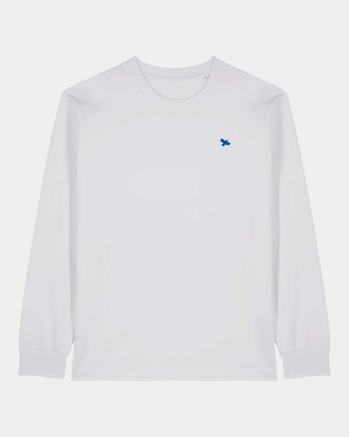 Heavy Langarmshirt Brauerei Königshof - vorne - Blau - Weiß