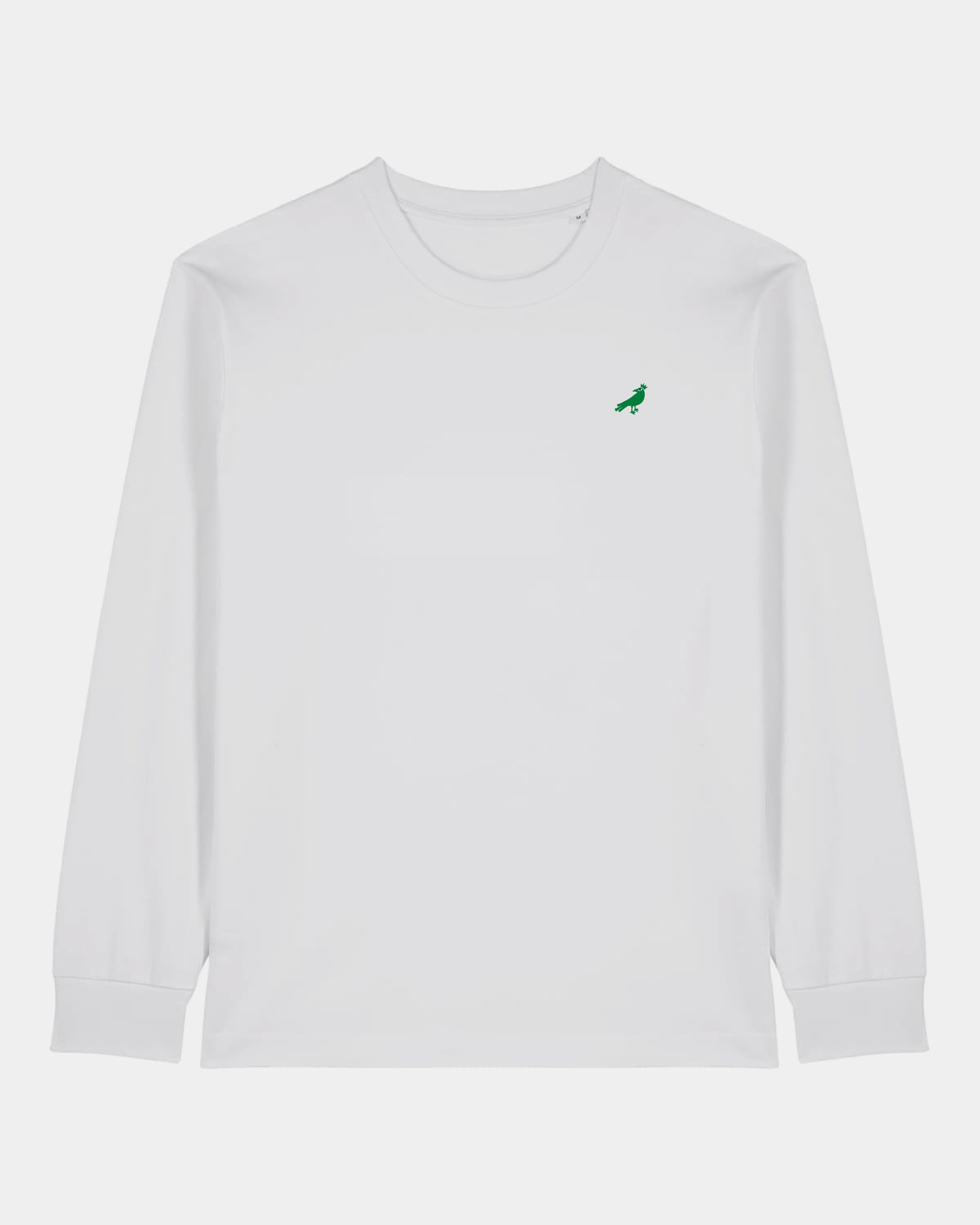 Heavy Langarmshirt Brauerei Königshof - vorne - Grün - Weiß