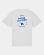 Heavy T-Shirt Brauerei Königshof - hinten - Blau - Weiß