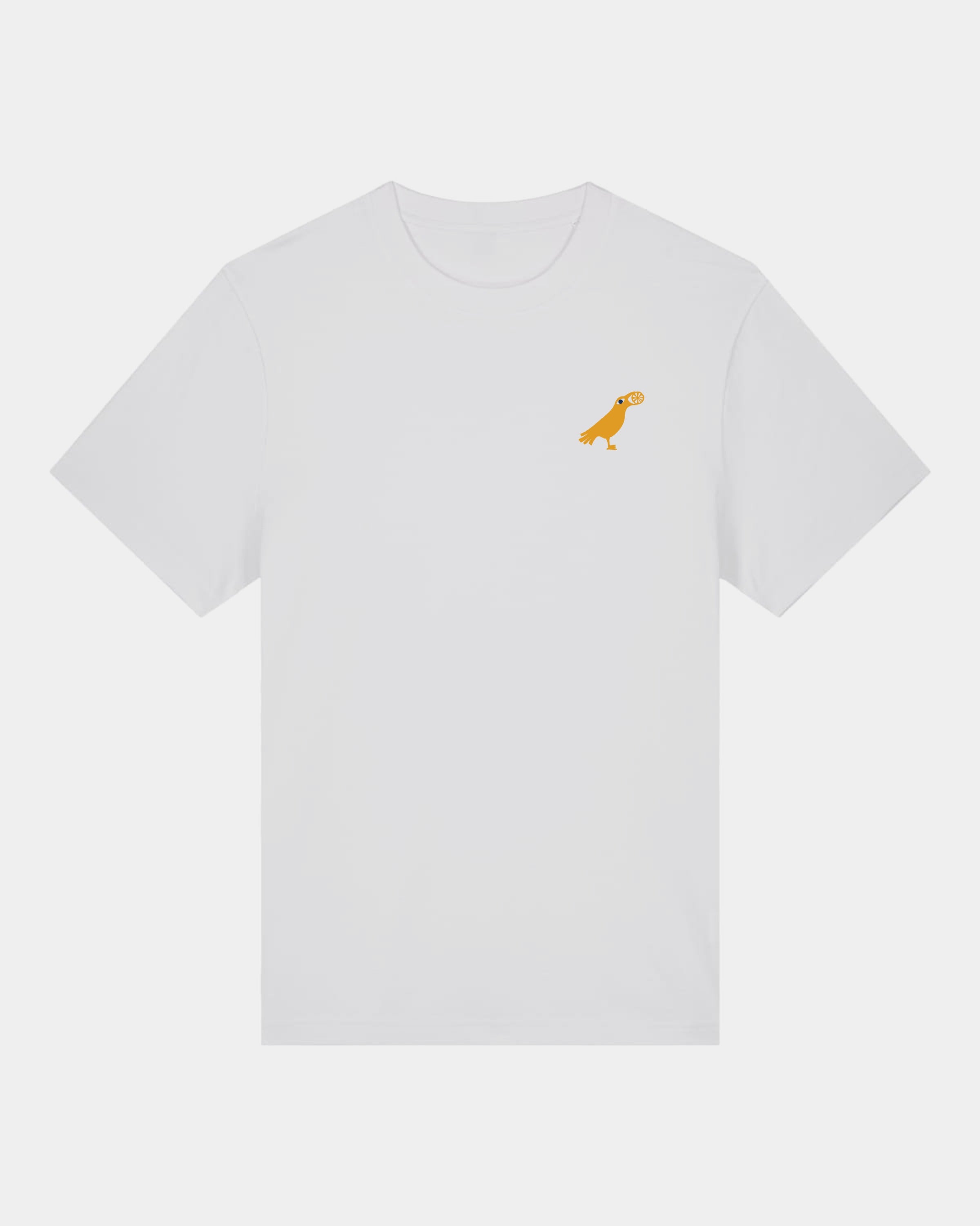 Heavy T-Shirt Brauerei Königshof - vorne - Gelb - Weiß