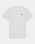 Mediumweight T-Shirt Brauerei Königshof - vorne - Blau - Weiß