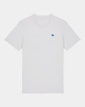 Mediumweight T-Shirt Brauerei Königshof - vorne - Blau - Weiß
