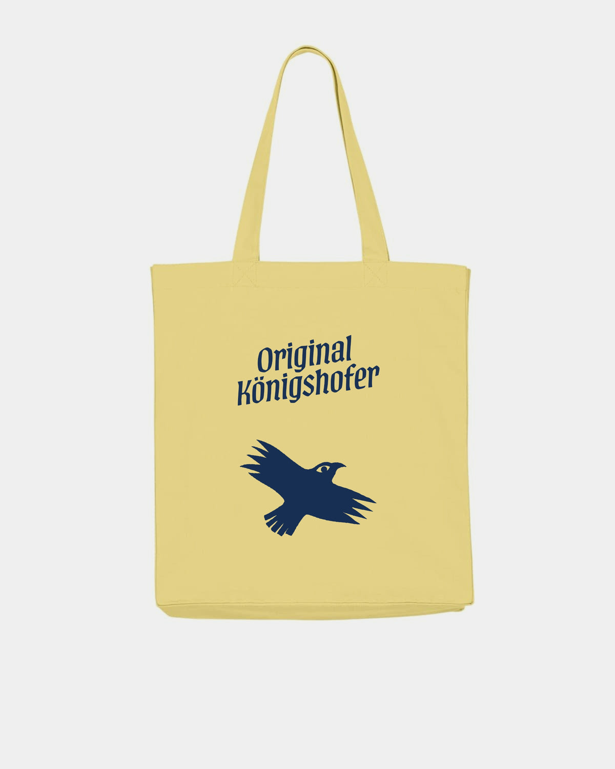 Mediumweight Totebag Brauerei Königshof - vorne - Viva Yellow