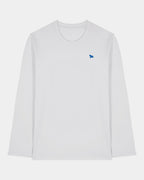 Middleweight Langarmshirt Brauerei Königshof - vorne - Blau - Weiß