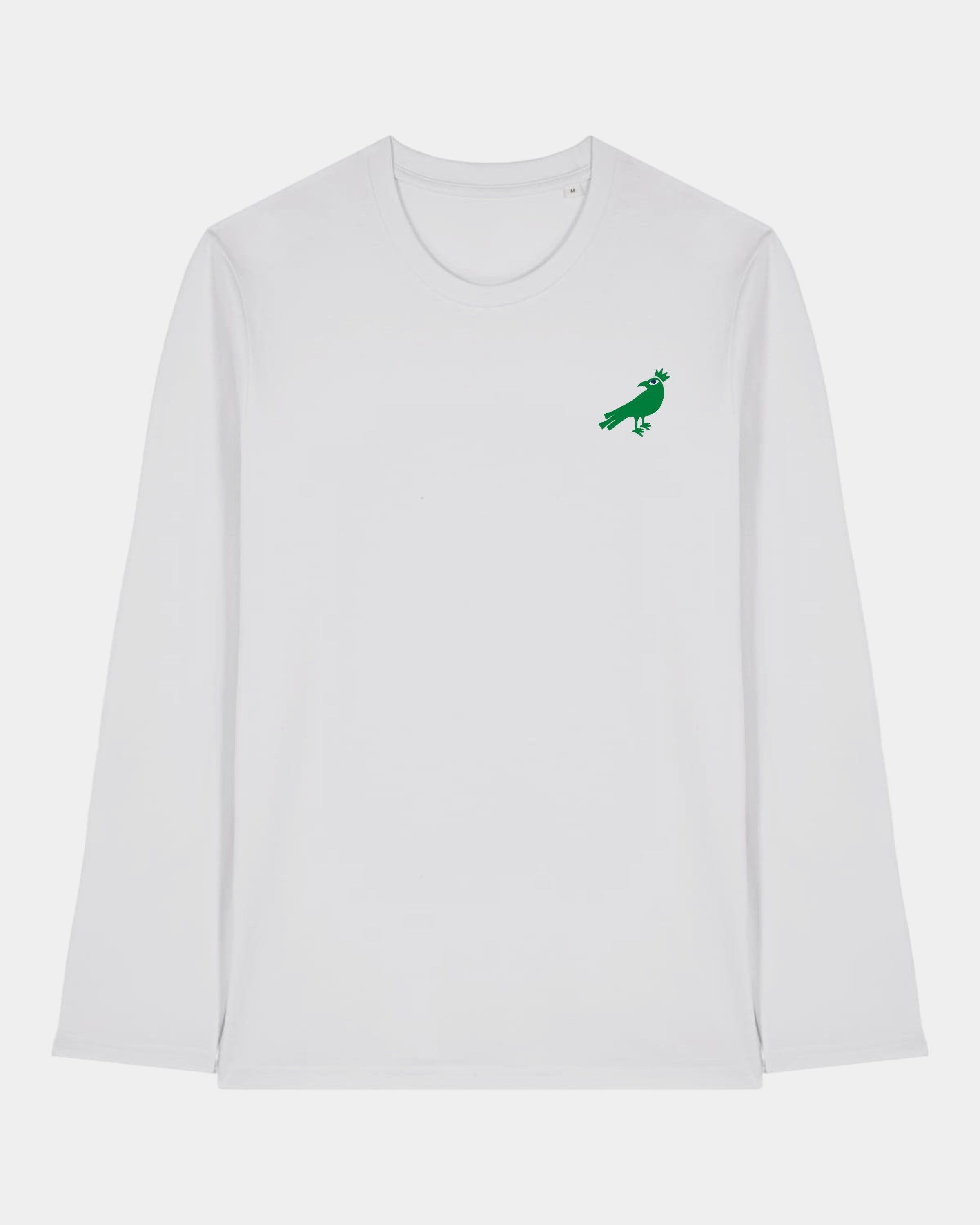 Middleweight Langarmshirt Brauerei Königshof - vorne - Grün - Weiß