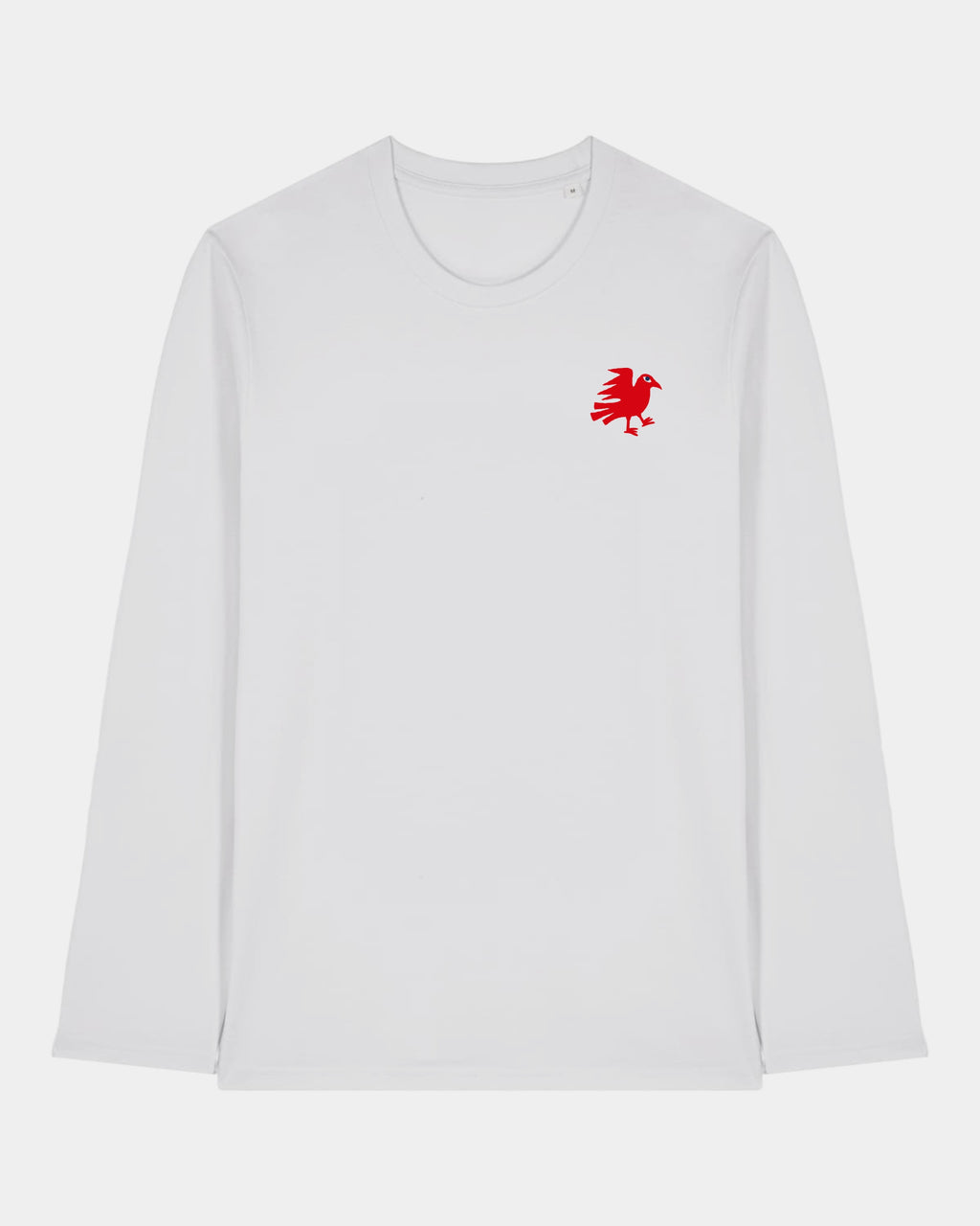 Middleweight Langarmshirt Brauerei Königshof - vorne - Rot - Weiß
