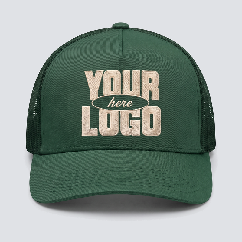 Gesticktes Logo auf einer Cap