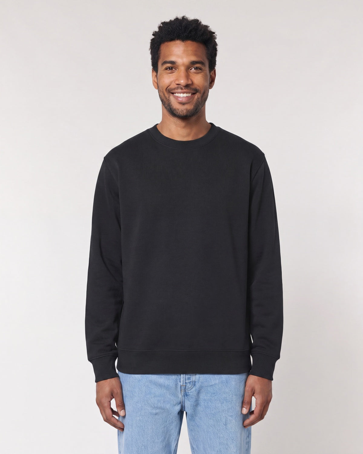 Heavyweight Sweatshirt Unisex - Schwarz
