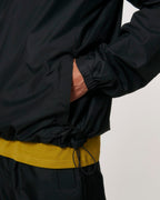 Winbreaker Jacke Unisex - Schwarz