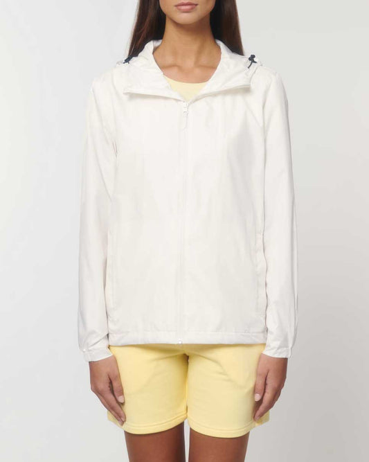 Winbreaker Jacke Unisex - Off White