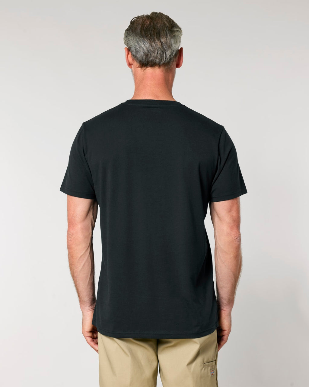 Lightweight T-shirt Bergmann Bau - Schwarz
