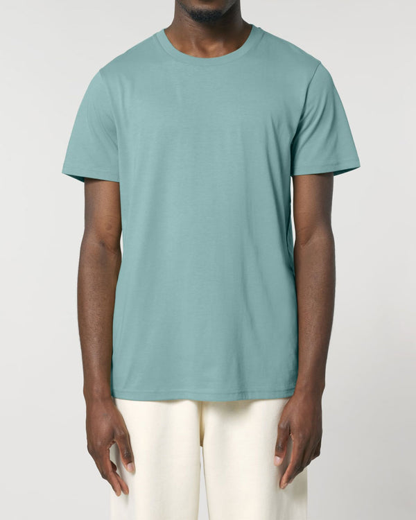 Lightweight T-shirt Unisex - Teal Monstera