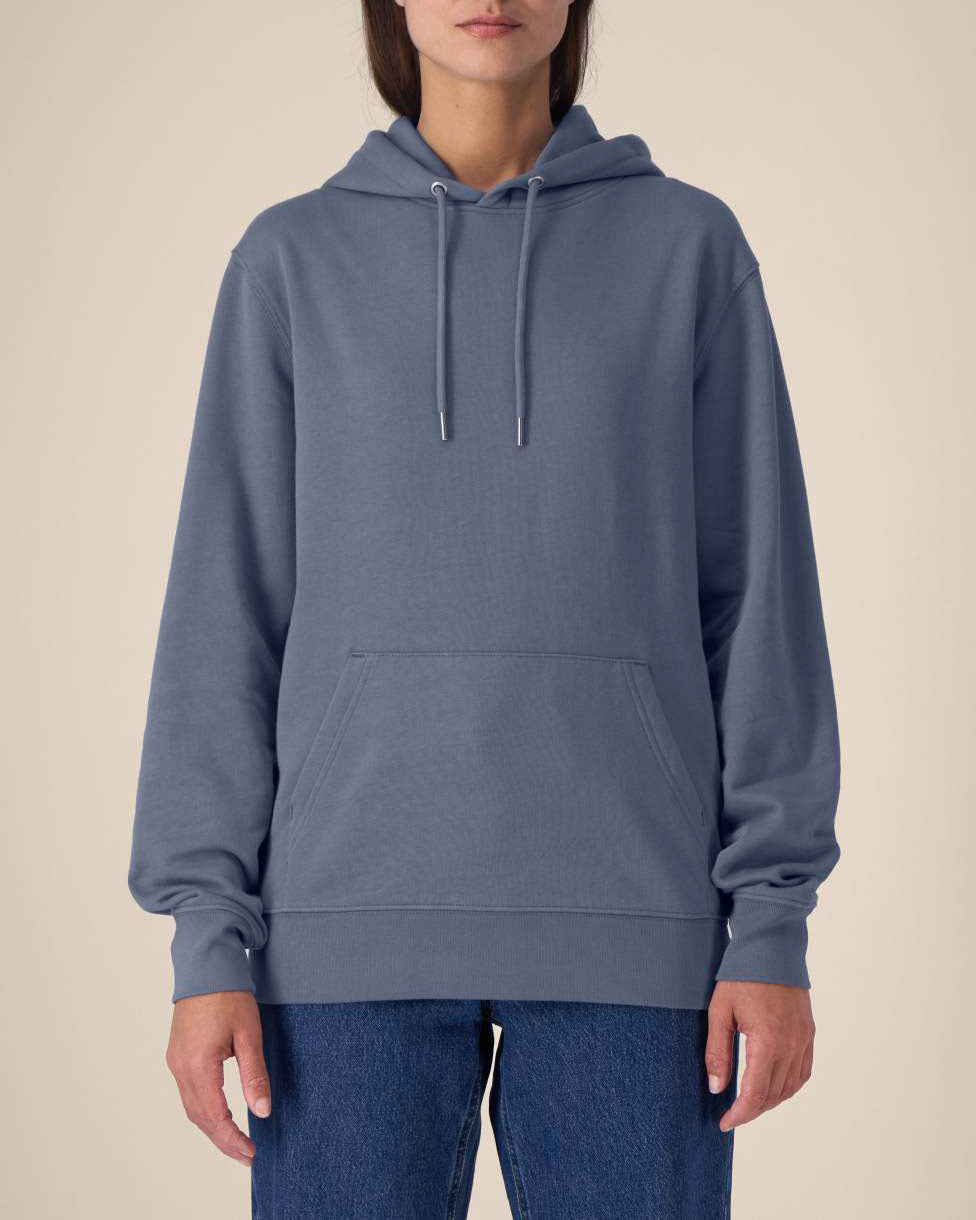Heavyweight Hoodie Unisex - Blue Grey