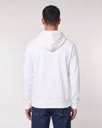 Heavyweight Zip Hoodie Unisex - Weiß
