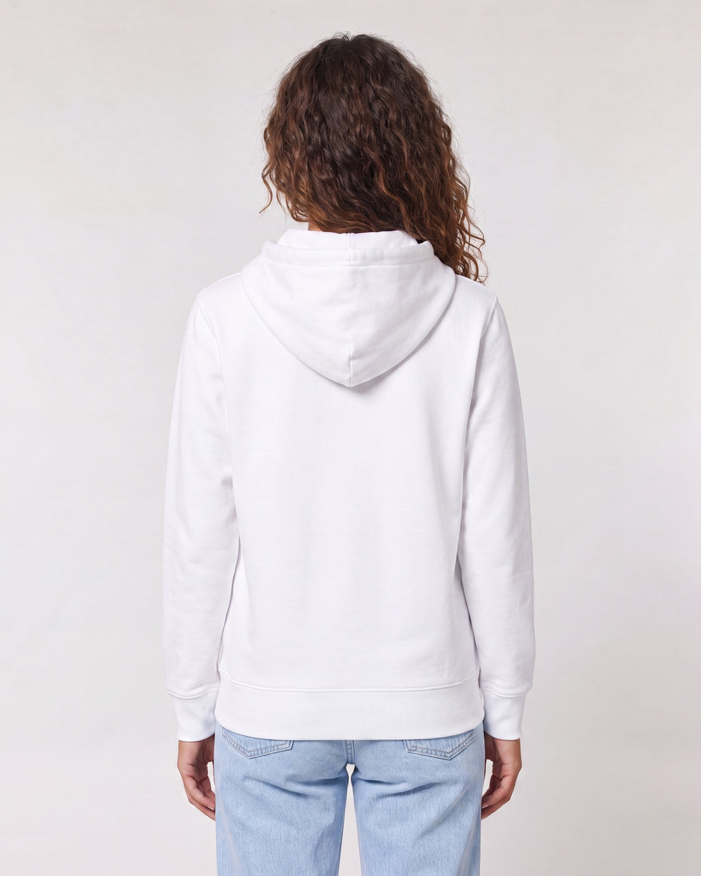 Heavyweight Zip Hoodie Unisex - Weiß