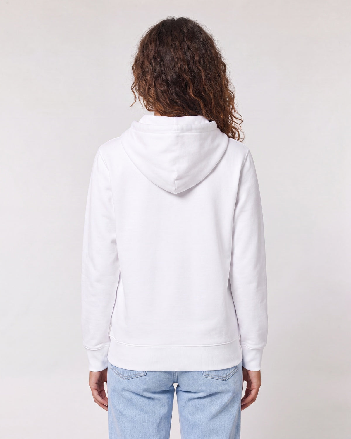 Heavyweight Zip Hoodie Unisex - Weiß