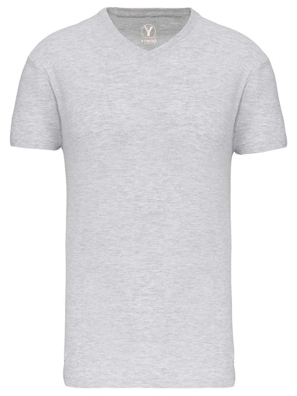 Basic Herren T-Shirt mit V-Ausschnitt aus Bio-Baumwolle