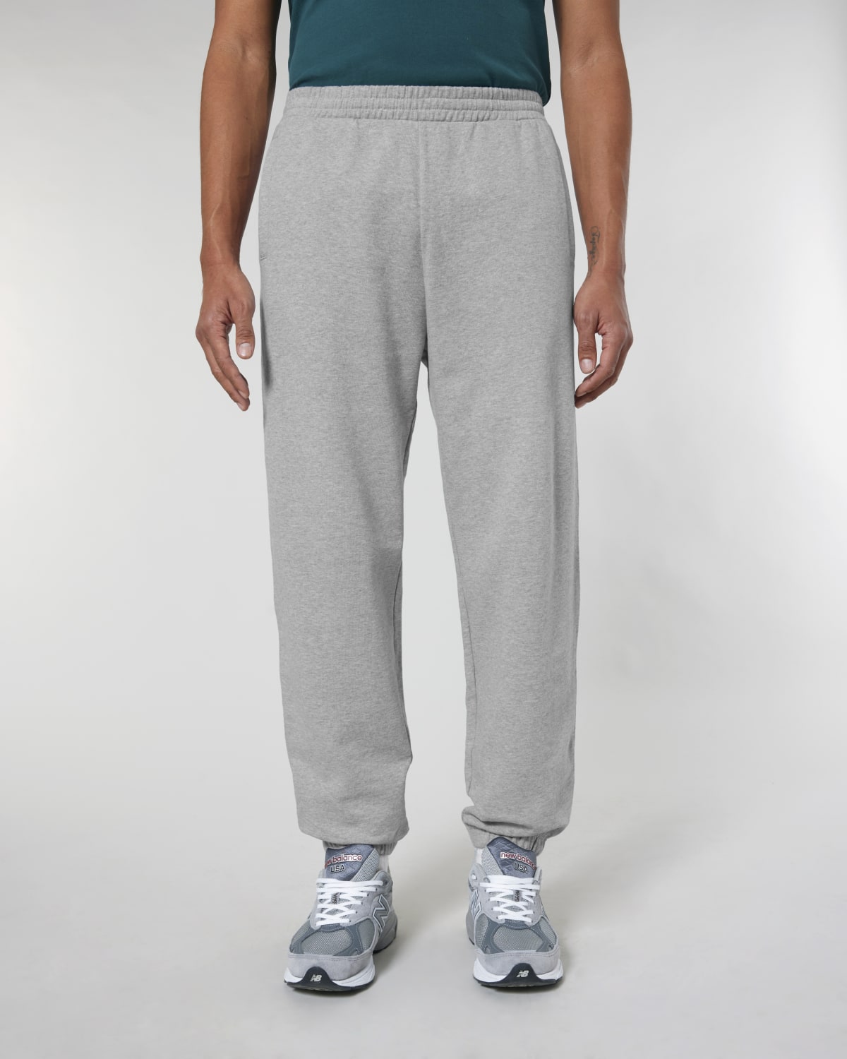 Heavyweight Jogger Unisex - Heather Grey