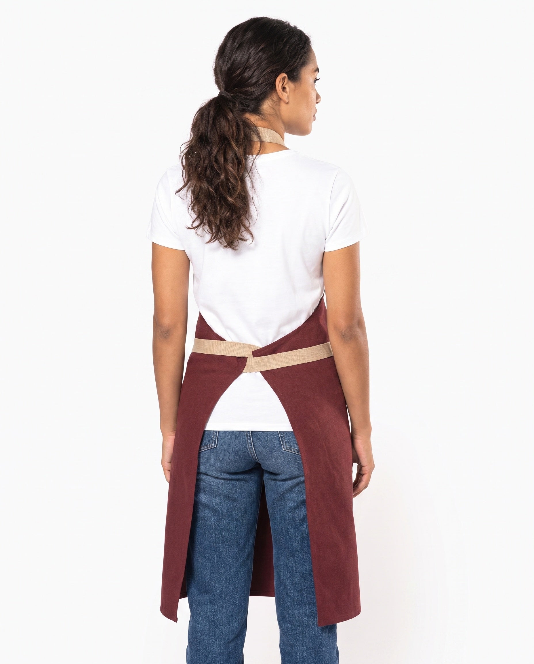 Öko-Schürze Unisex - Rosewood