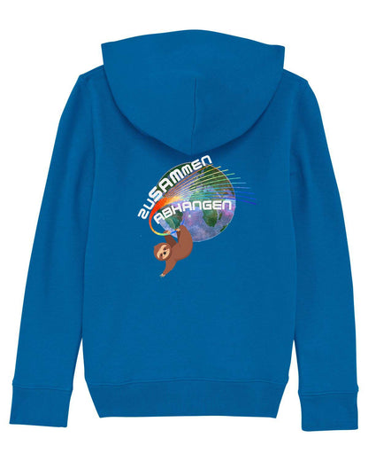 Kinder Hoodie Royalblau