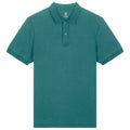 Nachhaltiges Unisex-Poloshirt im Vintage-Look – Mid-Light