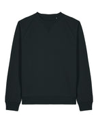Relaxed Raglan Sweatshirt Unisex - Schwarz