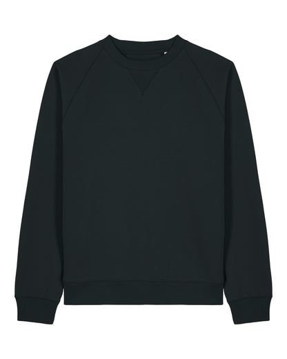 Relaxed Raglan Sweatshirt Unisex - Schwarz