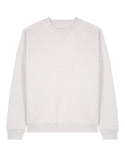 Relaxed Raglan Sweatshirt Unisex - Cool Heather Grey