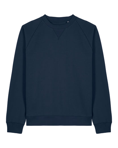 Relaxed Raglan Sweatshirt Unisex - Navy