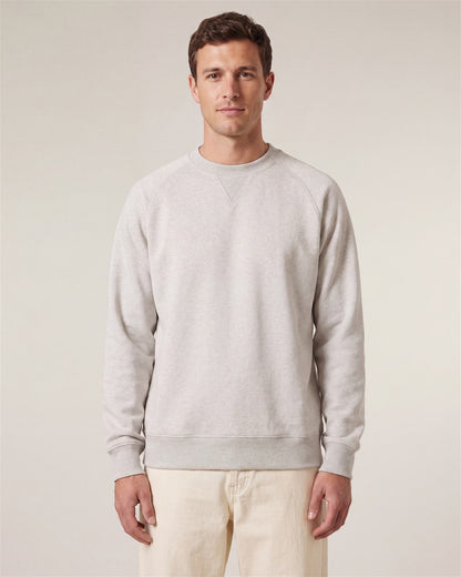 Relaxed Raglan Sweatshirt Unisex - Heather Haze