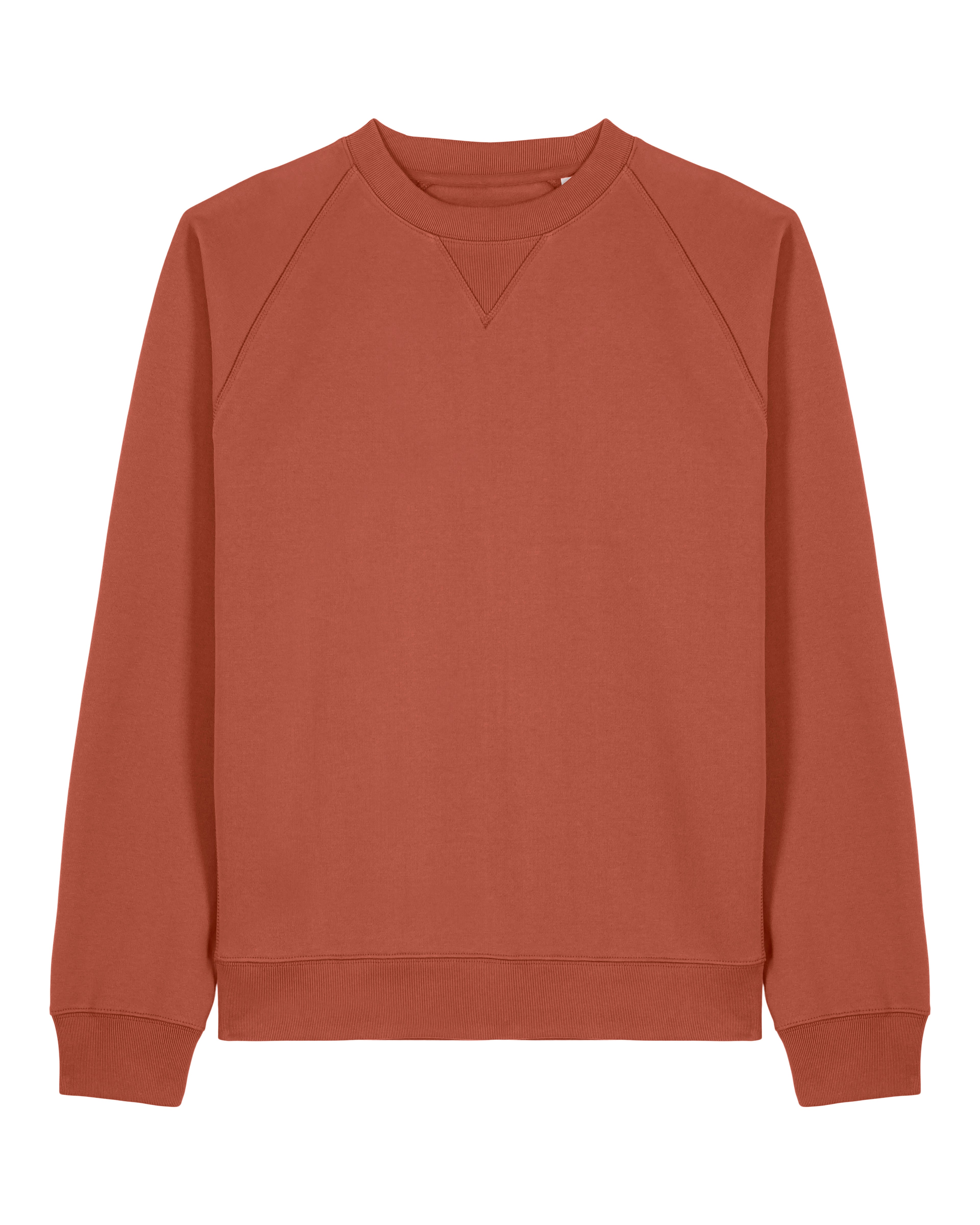 Relaxed Raglan Sweatshirt Unisex - Heritage Brown